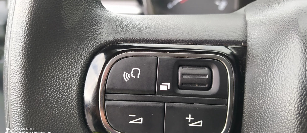 Citroen C3 cena 25999 przebieg: 111738, rok produkcji 2016 z Chodzież małe 529